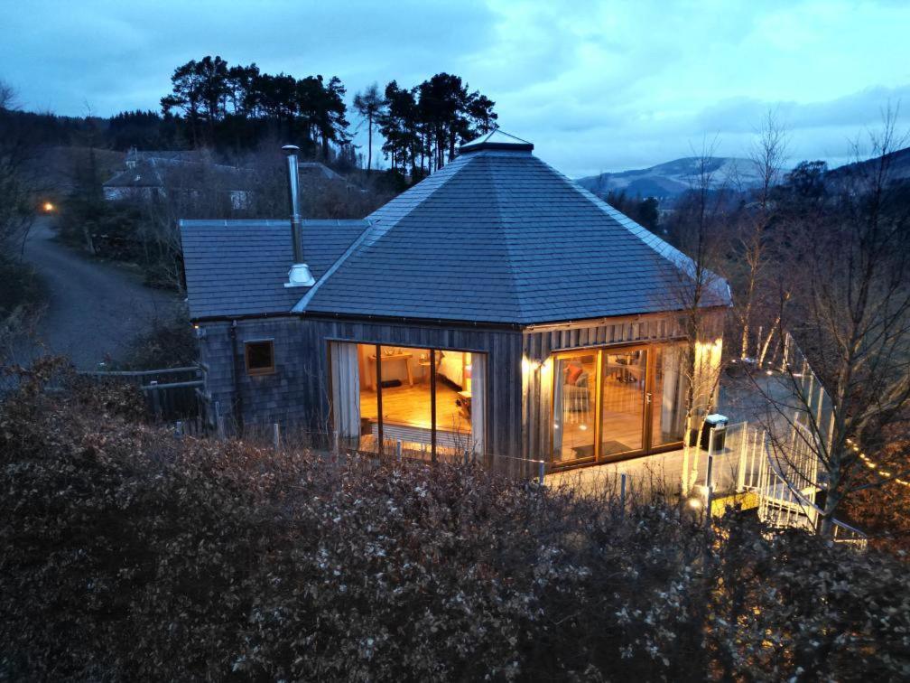 Dalnoid Cottages & Treehouses Nr Glenshee Exterior foto