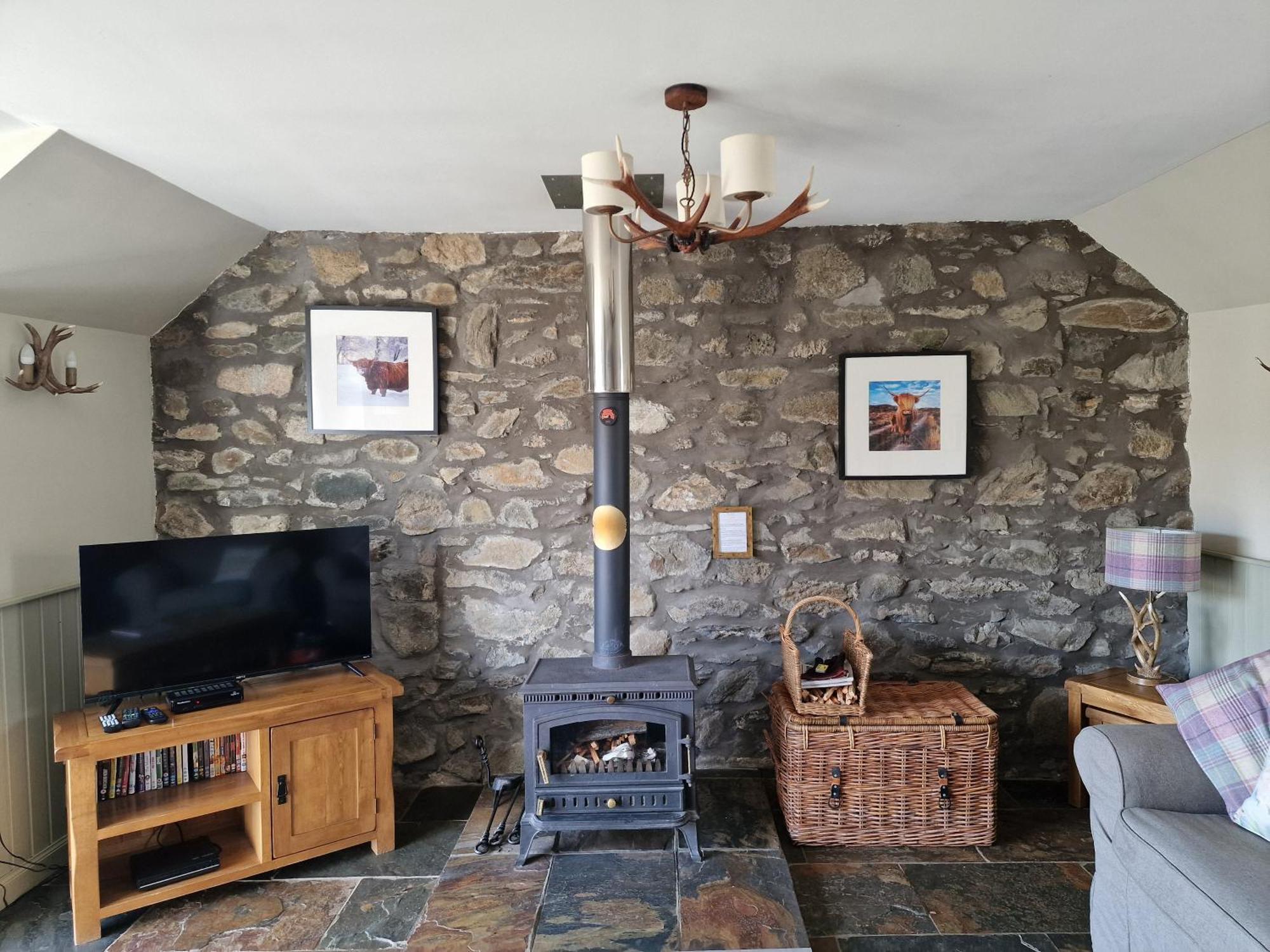 Dalnoid Cottages & Treehouses Nr Glenshee Exterior foto