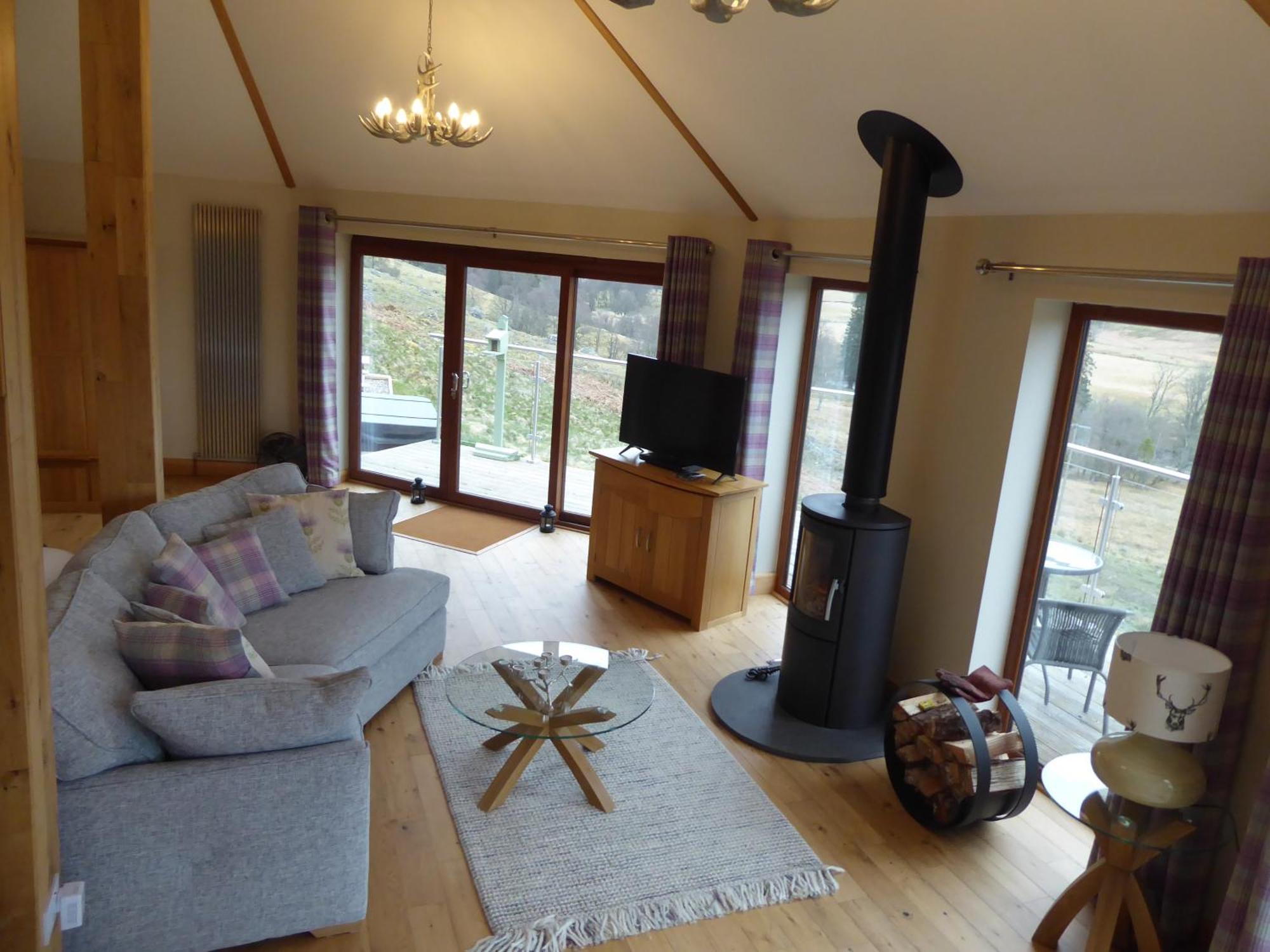Dalnoid Cottages & Treehouses Nr Glenshee Exterior foto