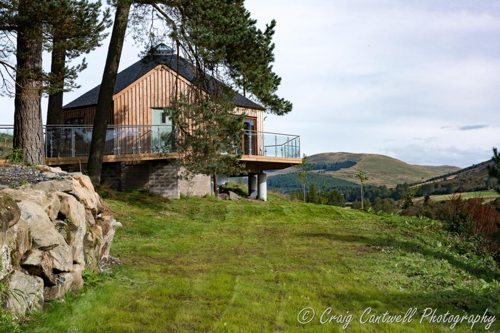 Dalnoid Cottages & Treehouses Nr Glenshee Exterior foto
