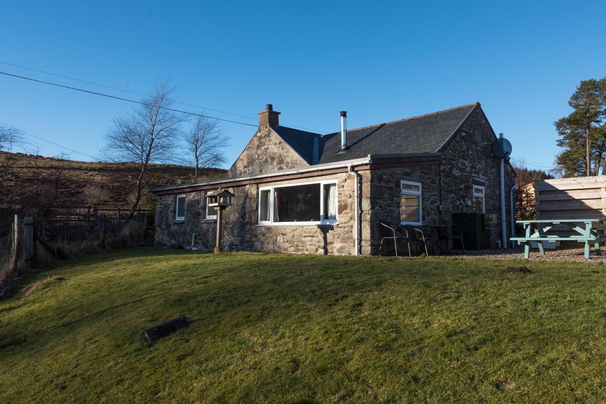Dalnoid Cottages & Treehouses Nr Glenshee Exterior foto