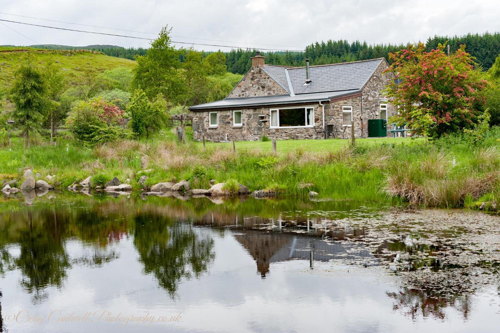 Dalnoid Cottages & Treehouses Nr Glenshee Exterior foto